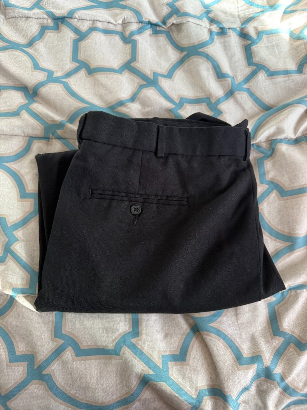 ✨ George Pleated Cuffed Dress Pants